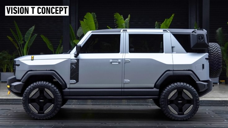 Mahindra Vision T side profile